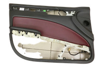 VW Phaeton 3D 01-07 Lang Türverkleidung Türpappe Links Vorne Leder Grenadine Rot VW Phaeton 3D 01-07 13.05.2006... Vorschau 1