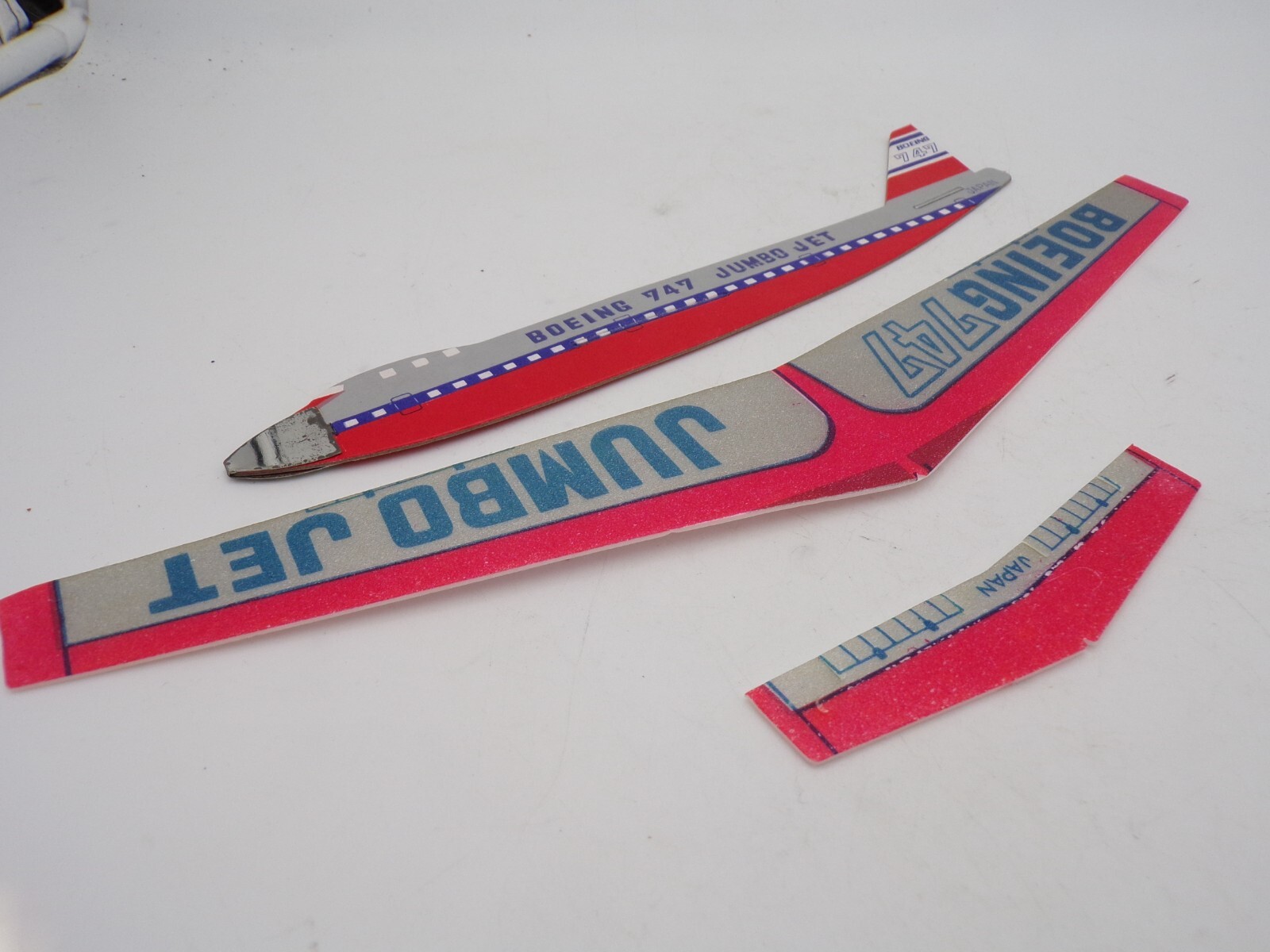 【レトロ】MATE JUMBO747 Vintage Pan Am Jumbo B-747 Toy Plastic Tin 3.5