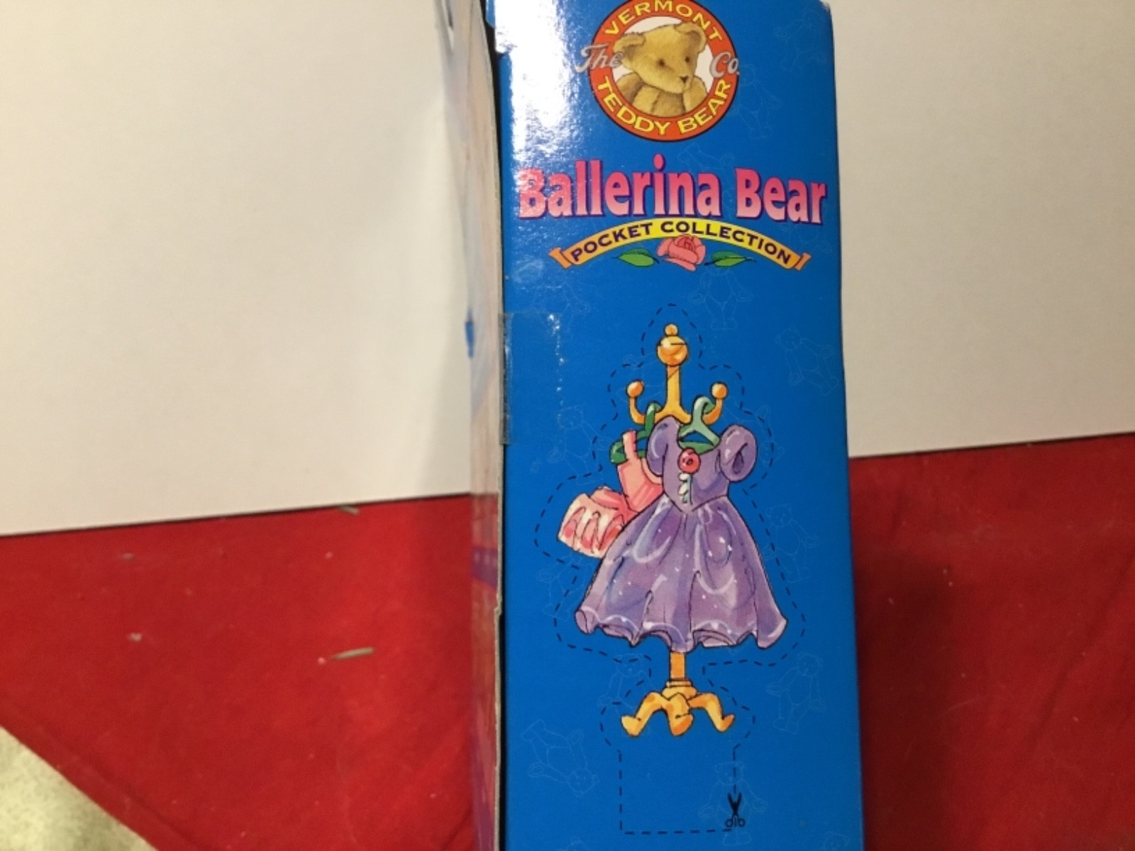 Vermont Teddy Bear the Ballerina Bear from the Pocket Collection 1995