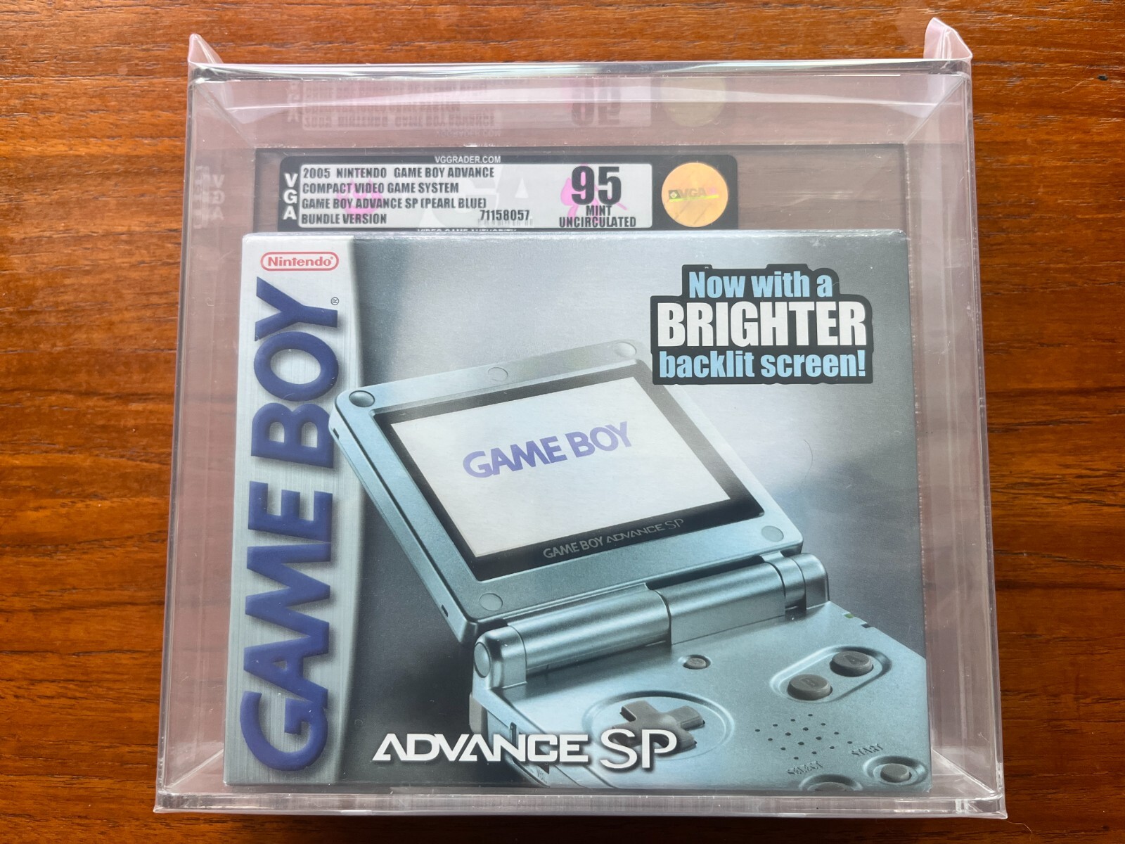 【ペーイ】NintendoGAMEBOYADVANCEAGB-S-VTA Game Boy Advance SP - Pearl Blue, Sealed, 95 Mint