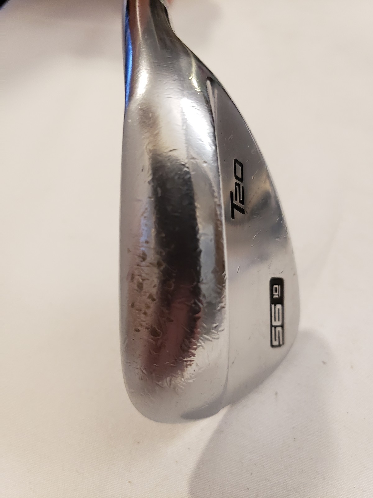 Used Mizuno T20 Sandwedge 56* - 10* B - Satin Chrome - TT Tour Issue Stiff - RH