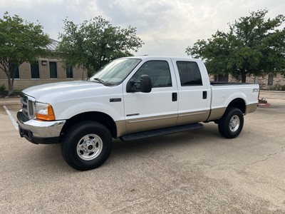 Owner 2000 Ford F-350 Super Duty Pickup White 4WD Automatic SRW SUPER DUTY