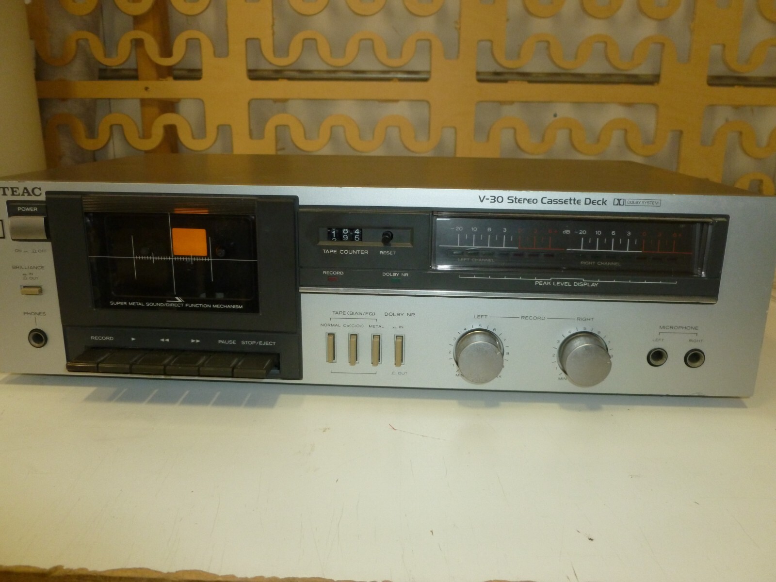 その他 TEAC stereo cassette deck v-2030S その他 TEAC stereo cassette deck v-2030S Vintage TEAC V-30