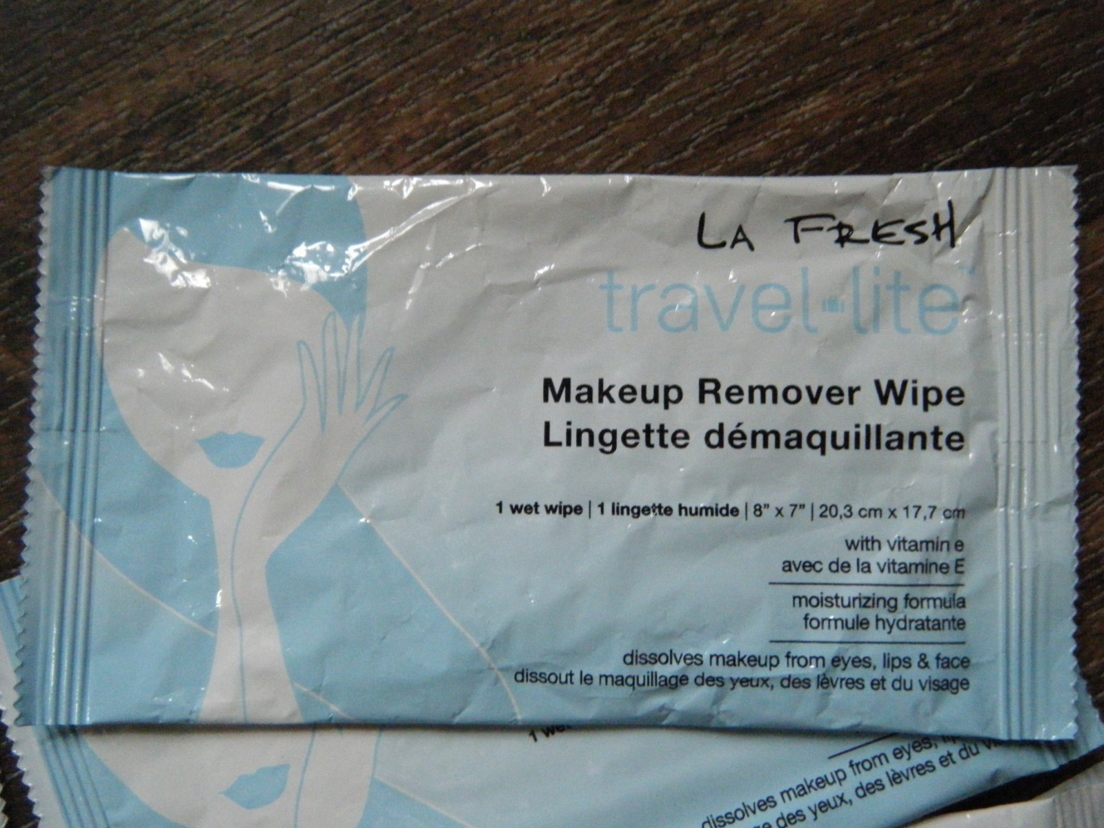 LA FRESH Travel Lite Makeup Remover Wipe Set of 8 **NEW**