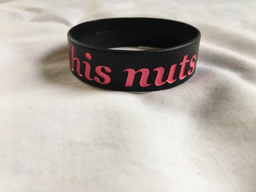 Silicone Rubber Bracelet Testicular Cancer Awareness Foundation Warped Tour ‘14