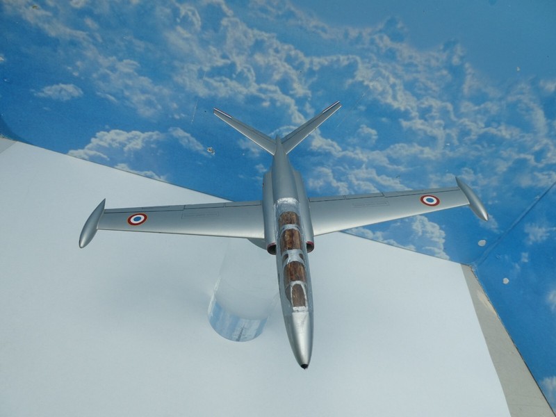 Fouga Magister Maquette Faite Main Bois