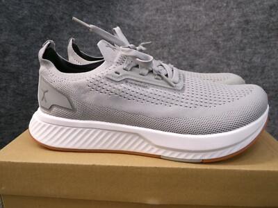 Flux Womens Adapt Run Waterproof Lunar Grey Running Athletic Knit Shoes Size 8.5