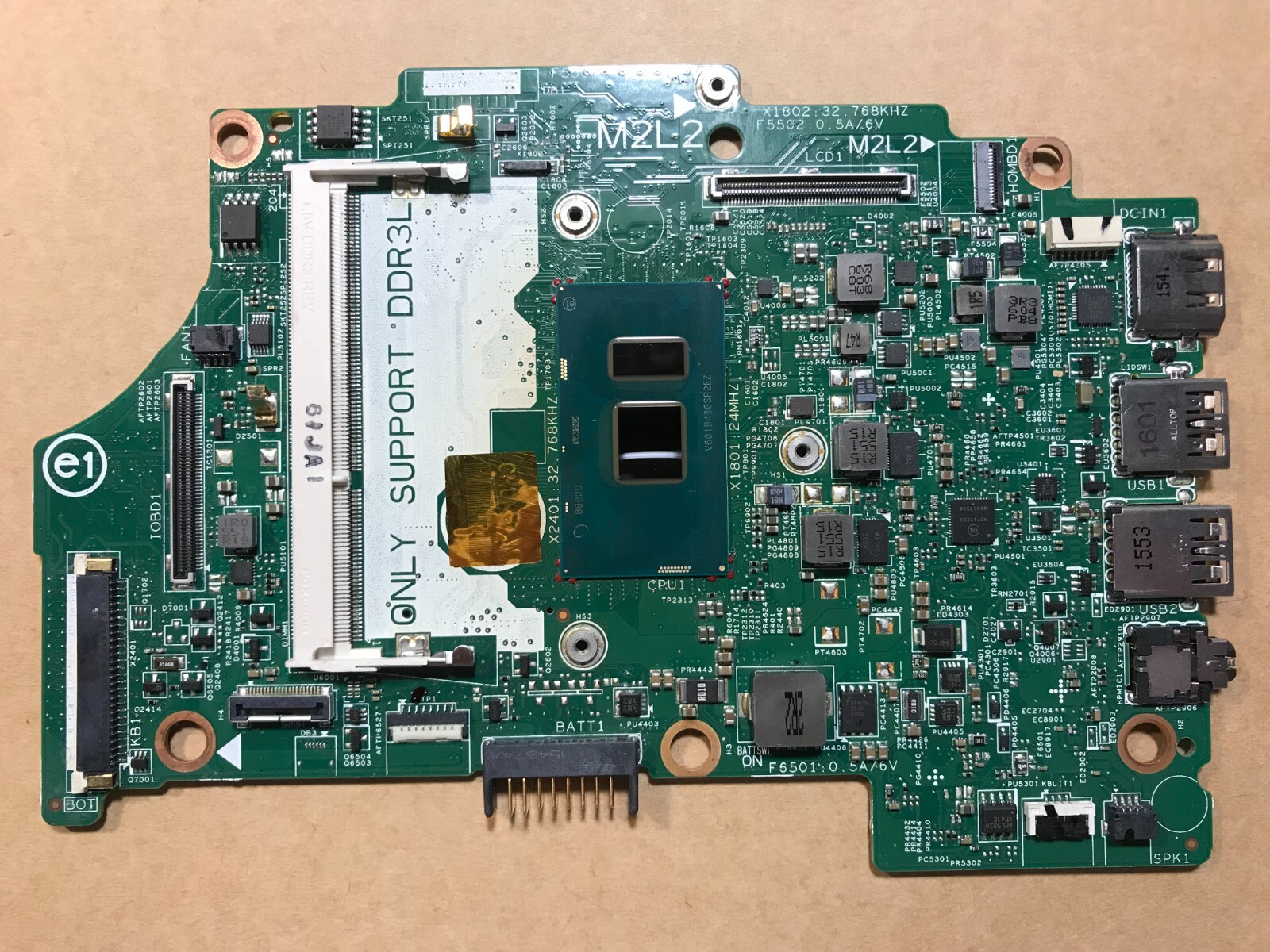 NEW Dell Inspiron 15 7568 Motherboard Intel i7-6500u 2.5GHz