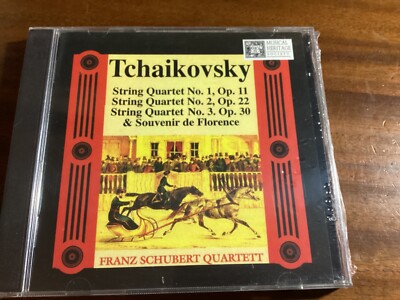 TCHAIKOVSKY: THE 3 STRING QUARTETS -FRANZ SCHUBERT QUARTET - New Sealed 2CD $12