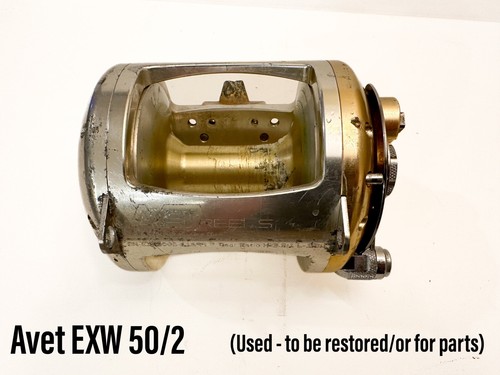 Avet EXW 50/2 Two-Speed Lever Drag Big Game Saltwater Reel 50W Shark Tuna Marlin