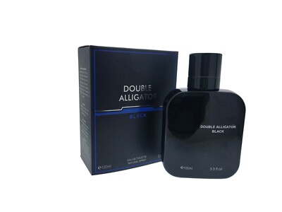 Double Alligator Black by Royal Fragrance  3.3 Fl oz EDT Spray for Men
