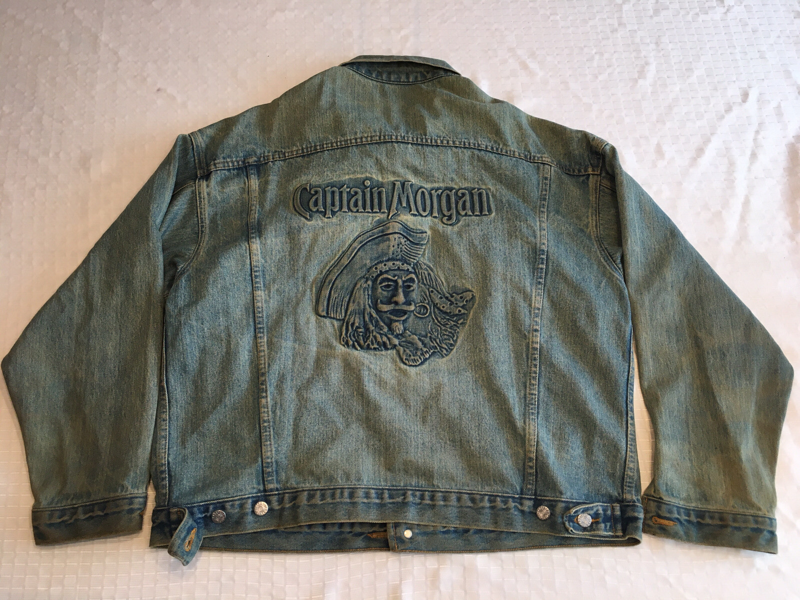 Vintage Tyca Embossed Denim Jacket 