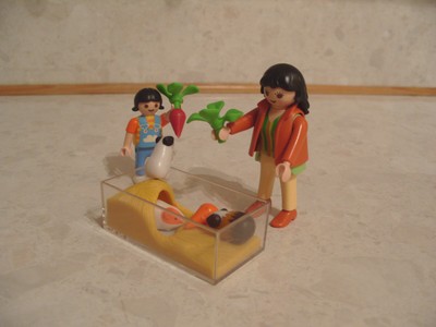 playmobil guinea pig pen