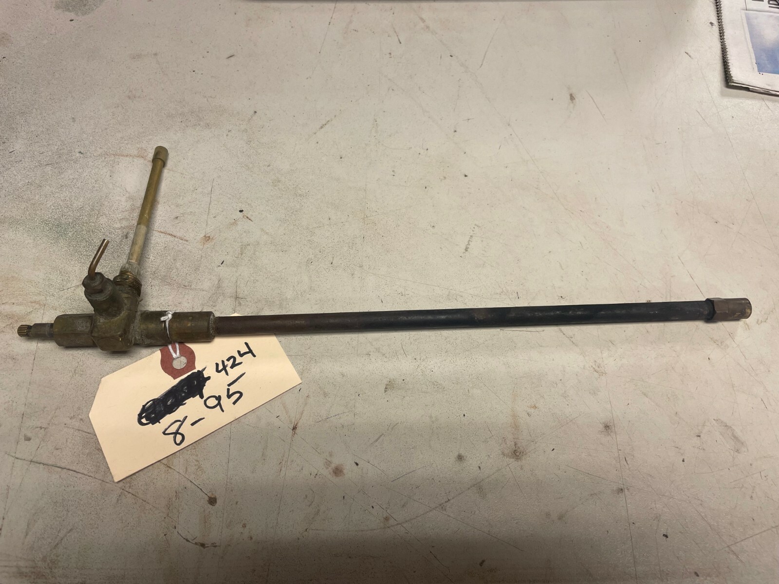 Vintage Coleman Stove Dual Fuel Model 424 Replacement Part (Gas Tank