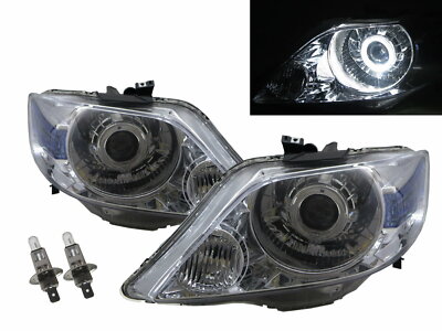 eye its City ZX MK4 06-08 4D Guide LED Angel-Eye Projector Headlight