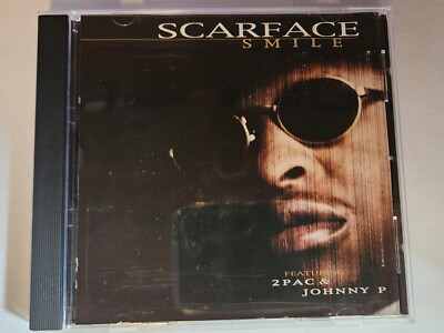 Scarface CD Single Smile Featuring  2Pac & Johnny P 