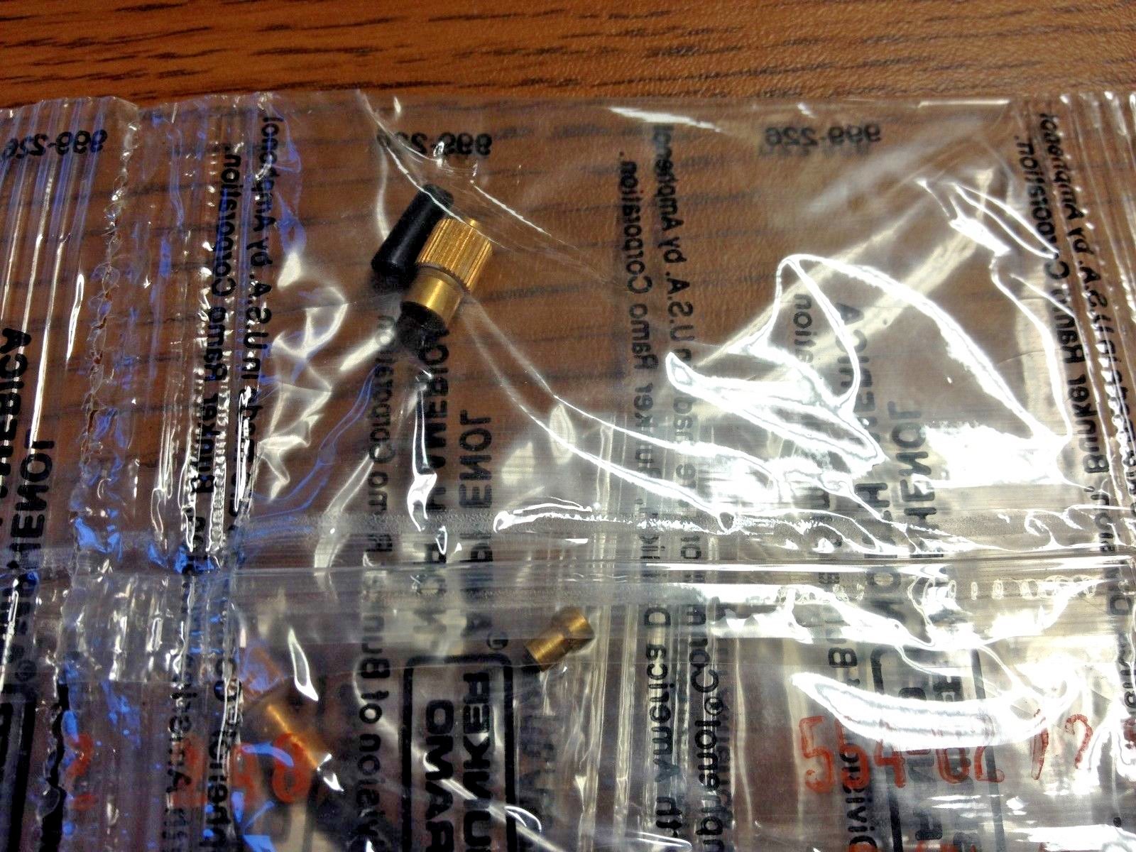 AMPHENOL 554-82  298(P/N-27-7) Lot of 10 Vintage Stock in sealed bags Not used