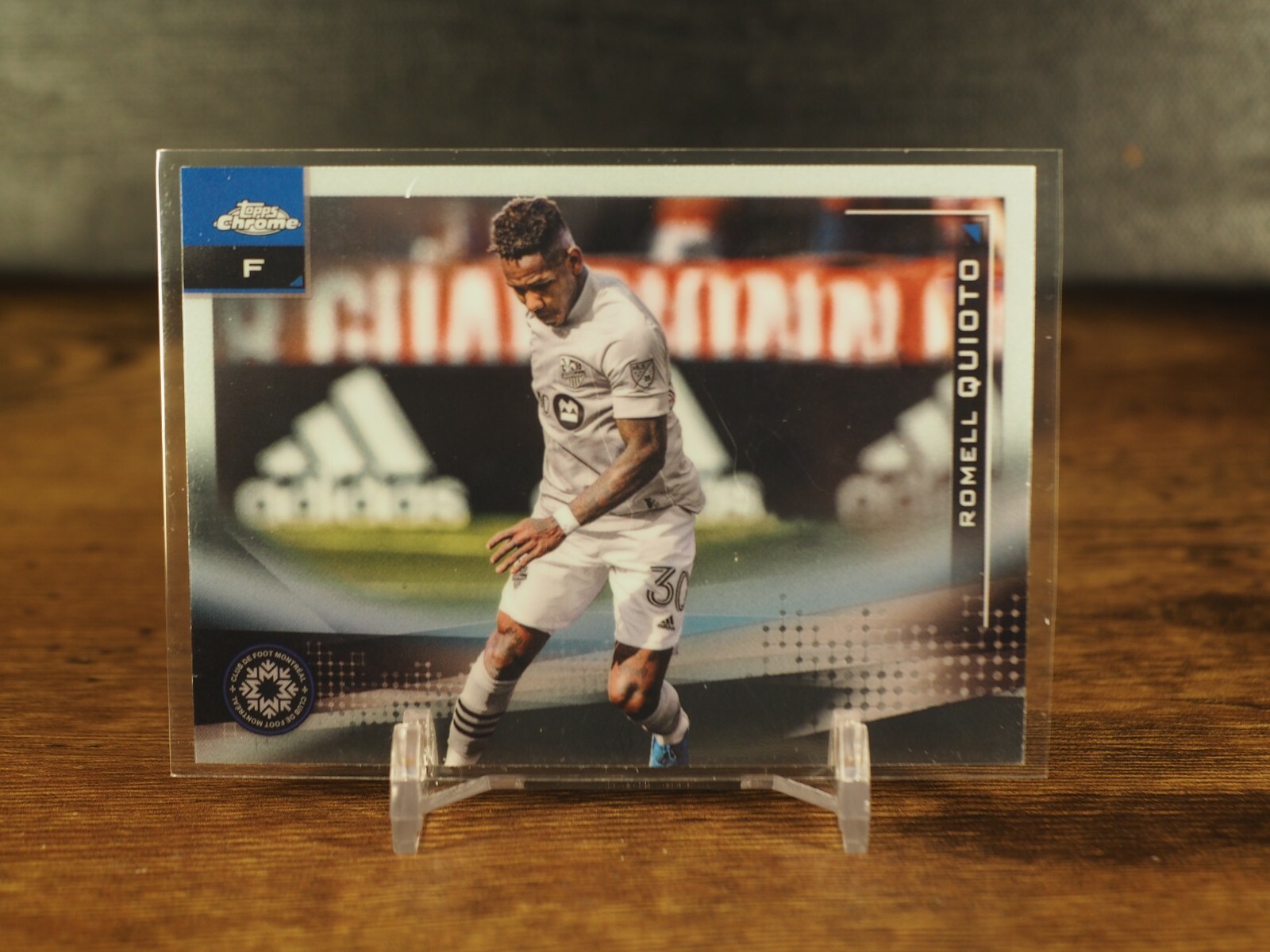 2021 Topps Chrome MLS Romell Quioto Club de Foot Montreal