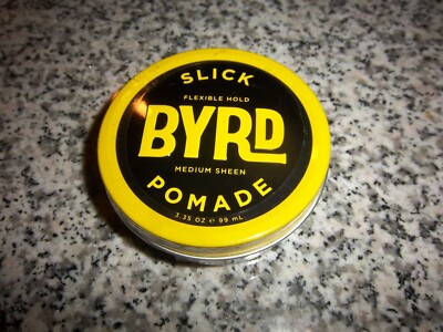 SEALED BYRD SLICK POMADE MEDIUM SHEEN 3.35 OZ - NEW