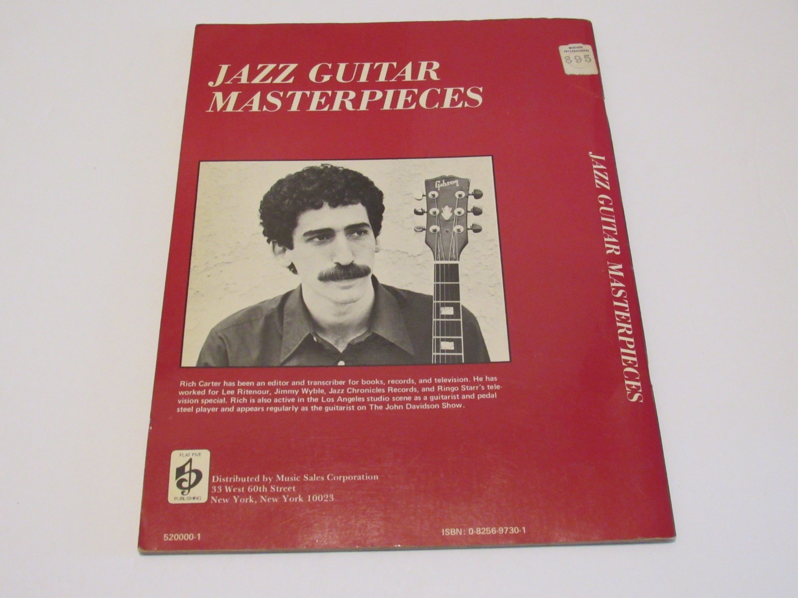 Jazz Guitar Masterpieces Transcribed Solos by Rich Carter Martino Pass Farlow