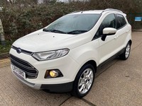 2017 Ford Ecosport 1.0 EcoBoost Titanium 5dr White 57k Miles PSH Years MOT Warra