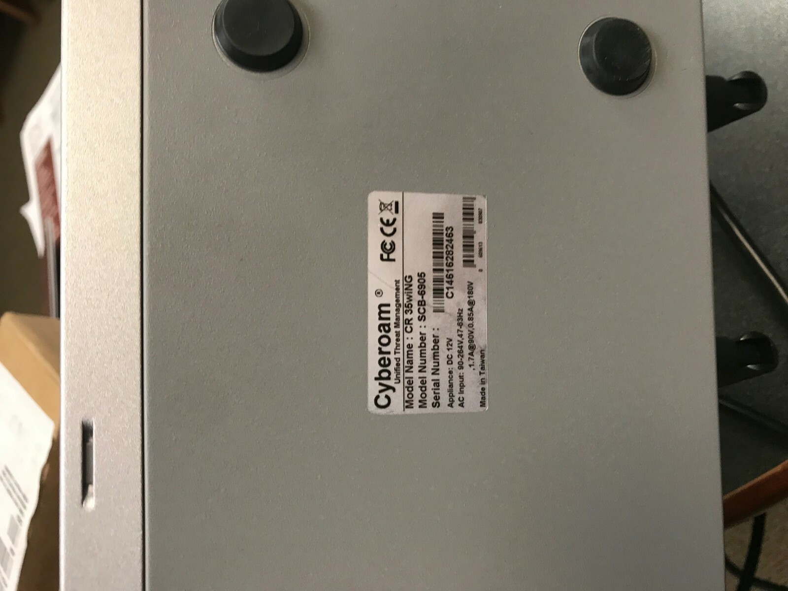 CR35wING Firewall - Wireless