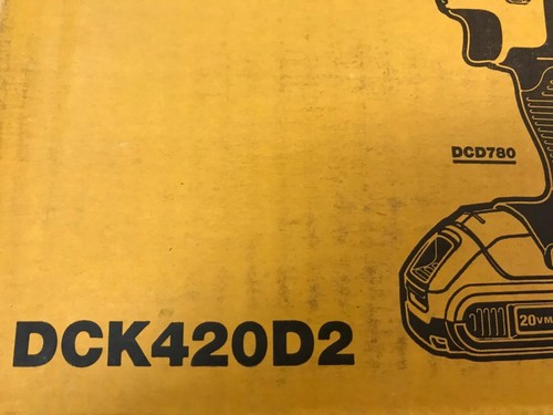 DEWALT 20V MAX Li-Ion 4-Tool Combo Kit DCK420D2
