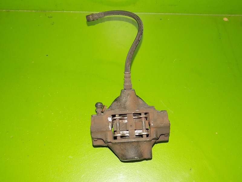 94-97 Mercedes C220 OEM W202 rear driver left brake caliper + hose line