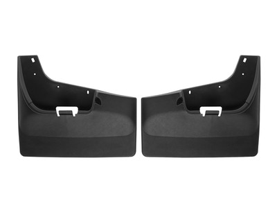WeatherTech Custom No-Drill MudFlaps for GMC Sierra 2500/3500 - Rear Pair Dually
