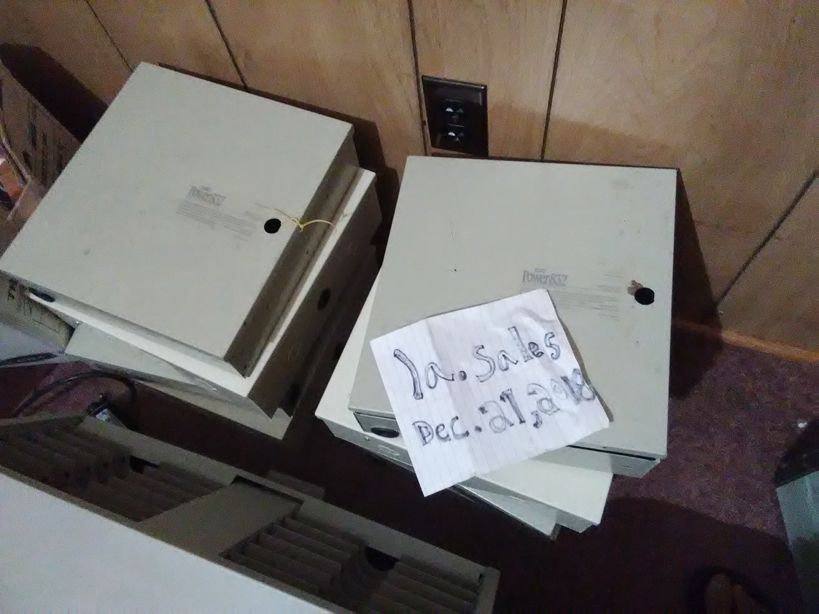 DSC 832 ALARM SECURITY POWER SERIES CONTROL PANEL BOARD BOX  PC 832, 5010 panel