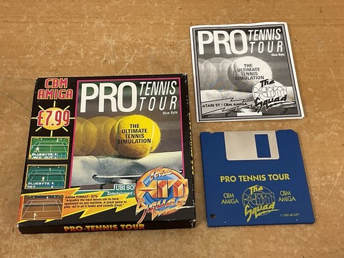 Pro Tennis Tour – Commodore Amiga Boxed Sports Game PAL