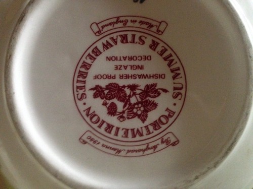 Portmeirion Summer Strawberries Small Casserole Dish Brand New 6 x 31/2