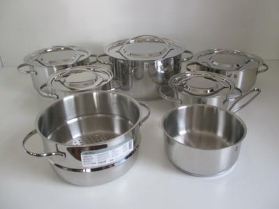 WMF TOPFSET GALA PLUS 7-TEILIG, EDELSTAHL POLIERT