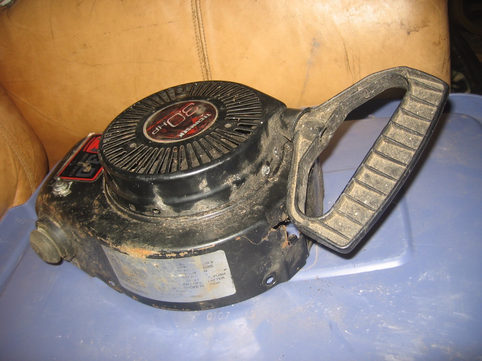 Strikemaster tecumesh Cobra 3.0 hp recoil  ice auger part