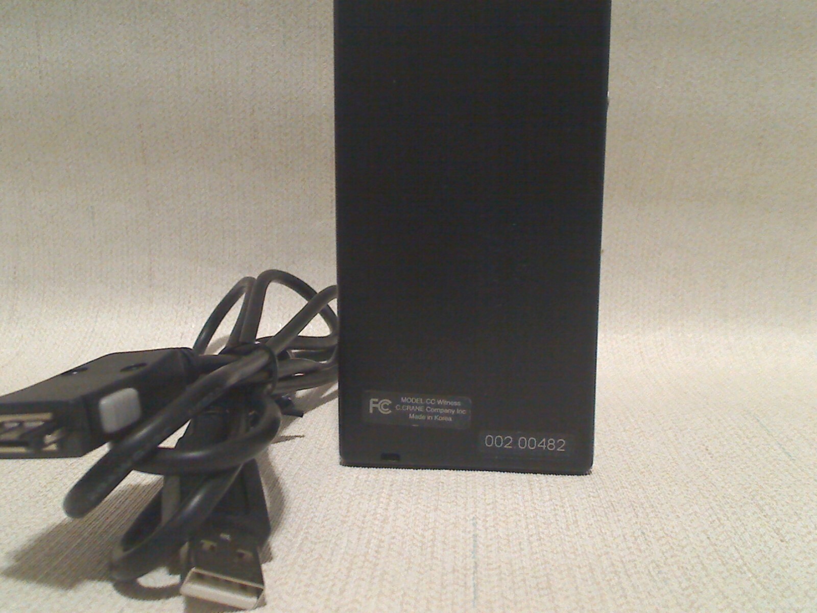 Genuine CC Witness C.Crane MP3 Recorder - Player With Build in AM/FM Radio