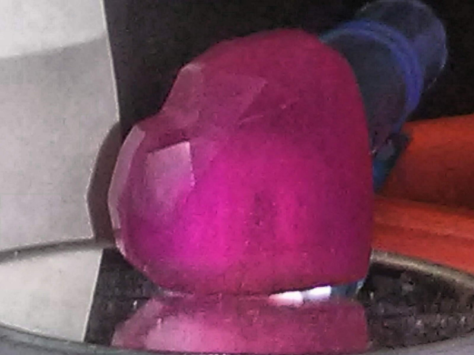 220ct Huge! Red Emerald Gorgeous Red Beryl Bixbite Gemstone