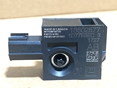 GM 13502577 Crash Impact Sensor -- 2010-17 Equinox, Traverse, Enclave -- NEW OEM