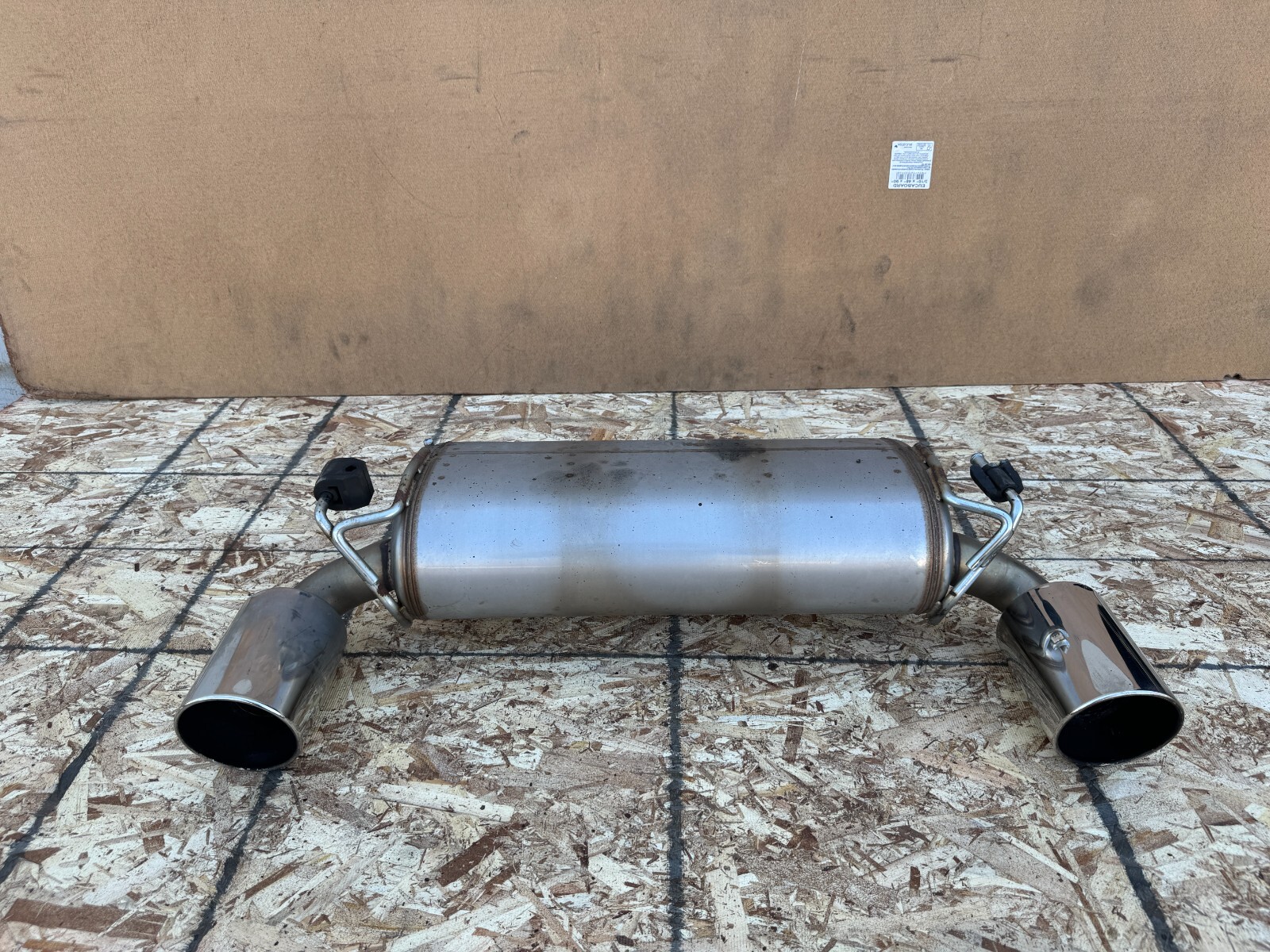 NISSAN 370Z NISMO 2009-2021 OEM REAR MUFFLER EXHAUST WITH NISSAN 370Z NISMO 2009-2021 OEM REAR MUFFLER EXHAUST WITH