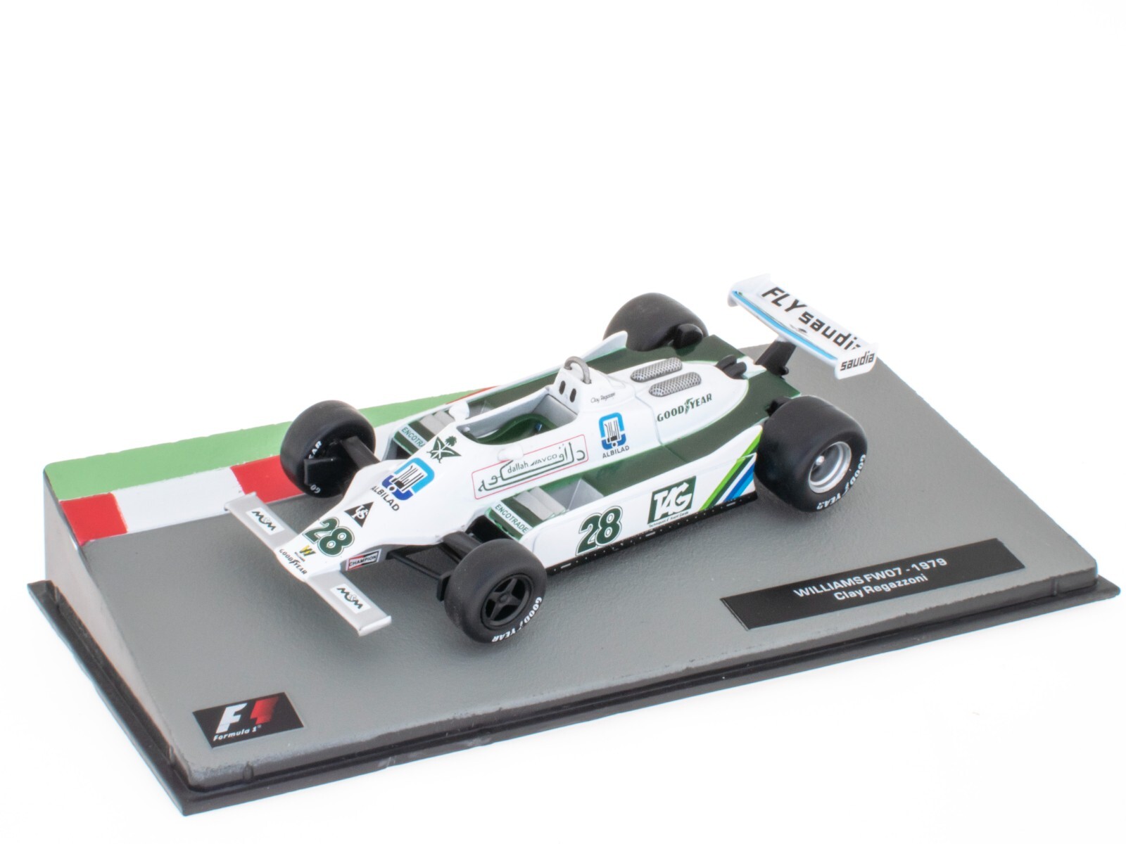 WILLIAMS FW07 Clay Regazzoni 1979 - 1:43 MODEL CAR F1