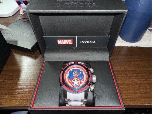 時計 INVICTA CAPTAIN AMERICA LIMITED EDITION Invicta Marvel Captain America Limited Edition Pro Diver