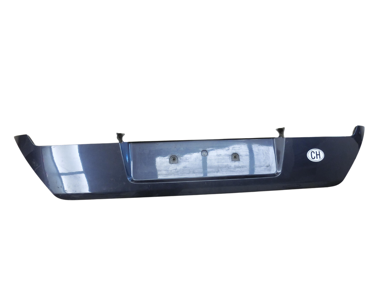 BMW E65 7er 01-05  BMW E65 735I BJ03 Heckblende Kennzeichenblende für Heckklappe 7042936  - Bild 1
