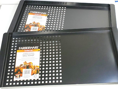 2 Pack - Farberware 5275060 Barbecue 9 x 18'' GRILL TOPPER