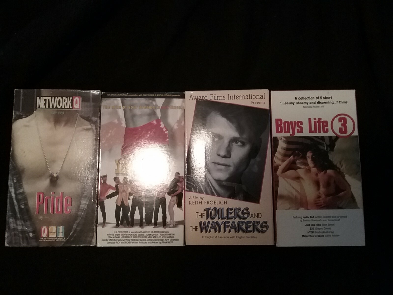 90's Gay Vintage VHS movie wholesale lot