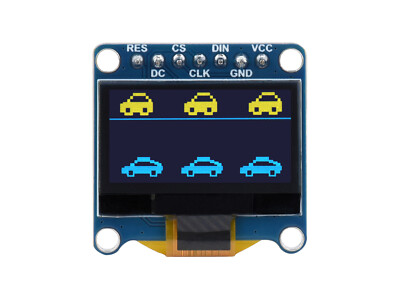 Waveshare 0.96inch OLED Display Module 128×64 SPI / I2C for Raspberry Pi