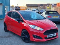 2014 Ford Fiesta 1.0 EcoBoost 140 Zetec S Red 3dr HATCHBACK Petrol Manual