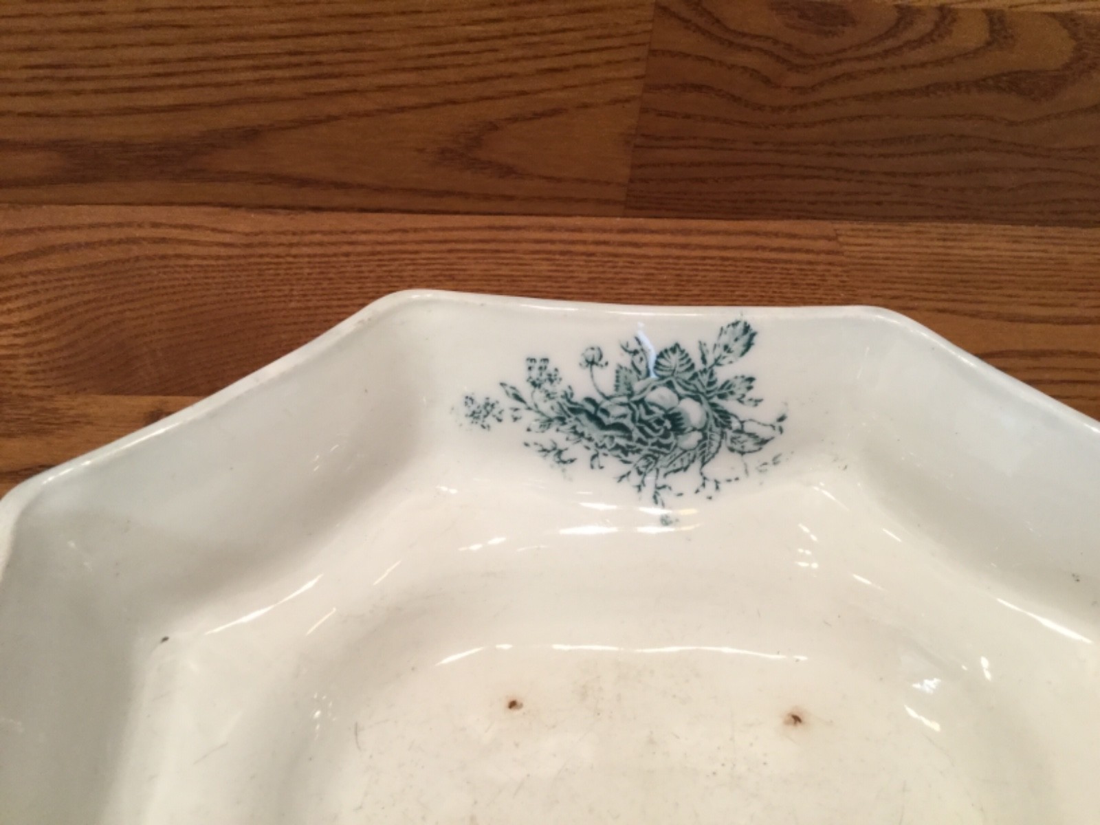 2 Antique Blue & White  