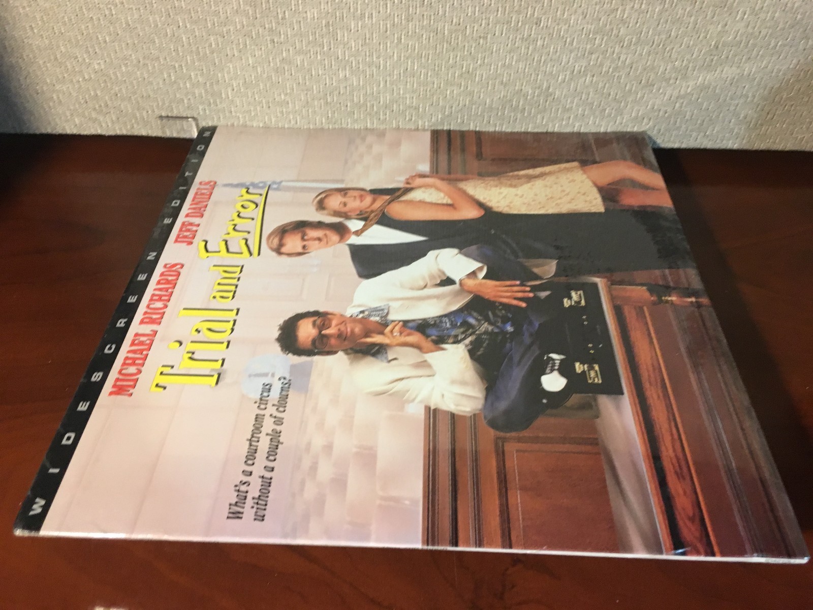 Laserdisc TRIAL AND ERROR 1997 CharlizeTherone Widescreen NEW SEALED UNOPENED #2