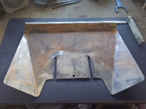 Vintage 60s 70s Wards/Gilson roto tiller tine guard 5HP