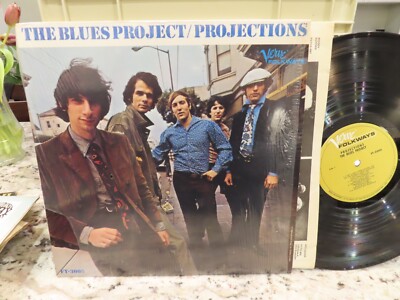 THE BLUES PROJECT / PROJECTIONS 1966 VERVE MONO LP / SHRINK  PLAYS GREAT