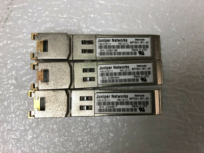 LOT OF 3 Juniper Networks 740-013111 SP7041-M1-JN 1000 Base-T Transceiver